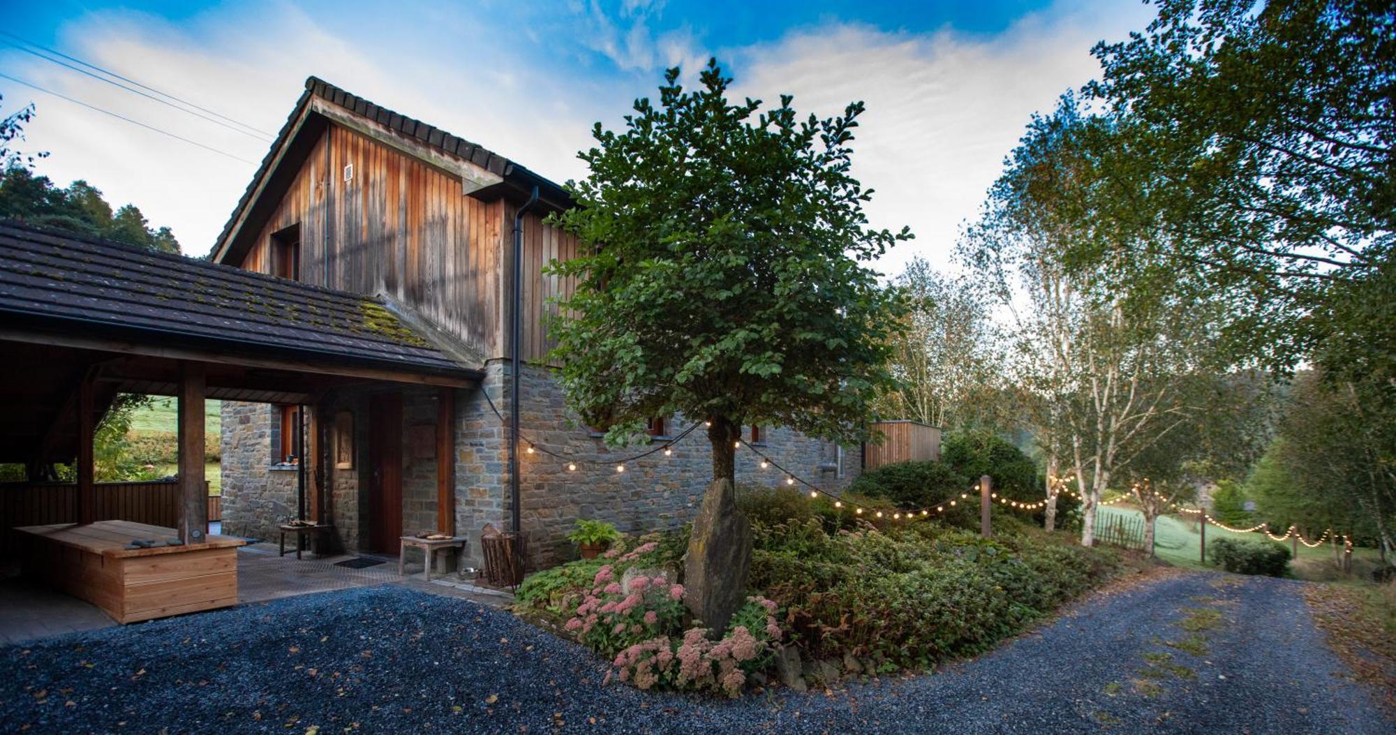 Les Avernas En Bas Romantic Getaway Lierneux Exterior foto